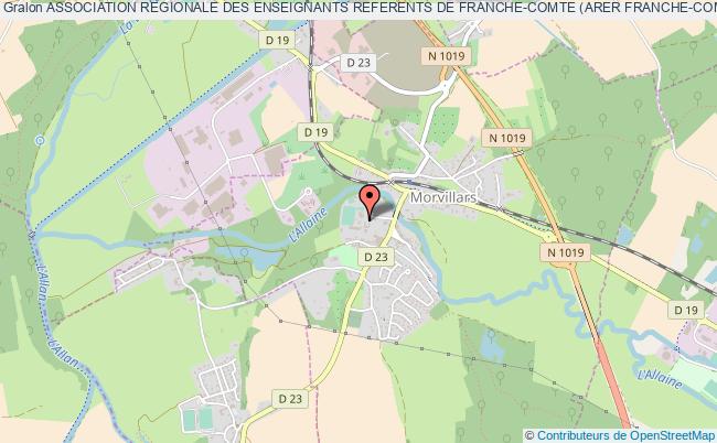 ASSOCIATION REGIONALE DES ENSEIGNANTS REFERENTS DE FRANCHE-COMTE (ARER FRANCHE-COMTE)