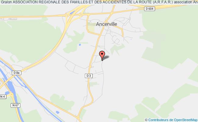 plan association Association Regionale Des Familles Et Des Accidentes De La Route (a.r.f.a.r.) Ancerville