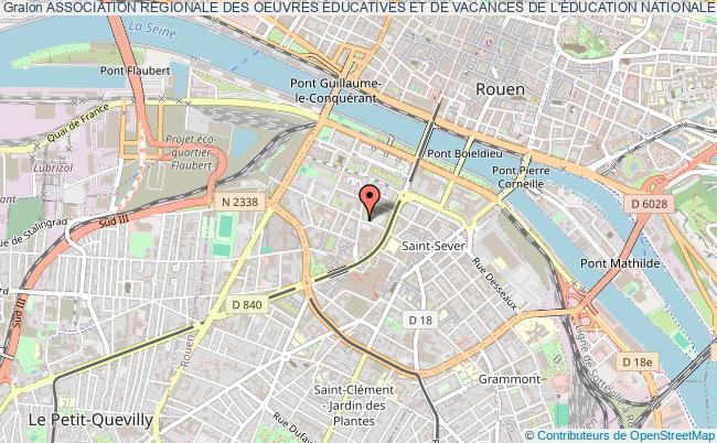 ASSOCIATION RÉGIONALE DES OEUVRES ÉDUCATIVES ET DE VACANCES DE L'ÉDUCATION NATIONALE AROVEN ROUEN NORMANDIE