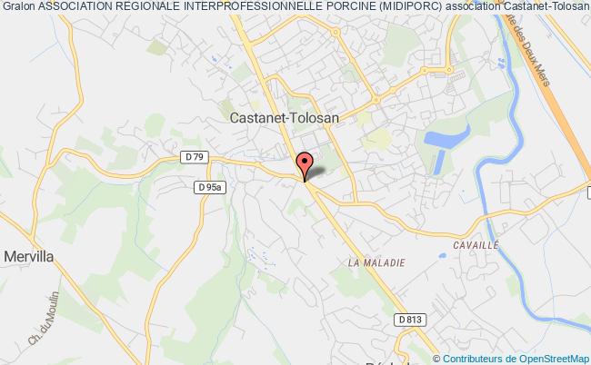 plan association Association Regionale Interprofessionnelle Porcine (midiporc) Castanet-Tolosan Cedex