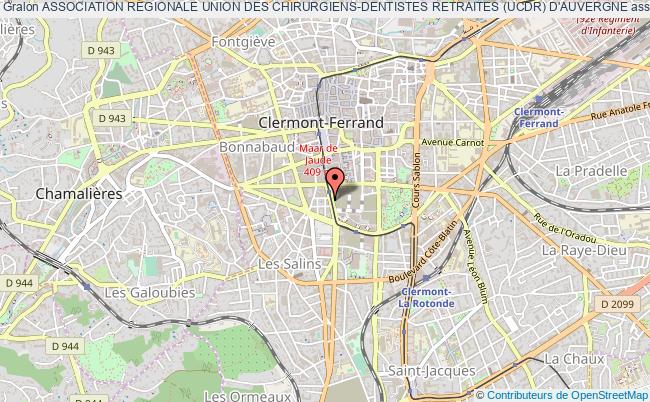 plan association Association Regionale Union Des Chirurgiens-dentistes Retraites (ucdr) D'auvergne Clermont-Ferrand