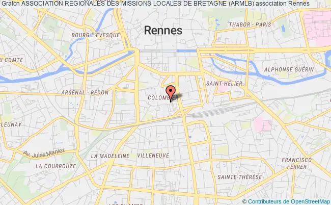 plan association Association Regionales Des Missions Locales De Bretagne (armlb) Rennes