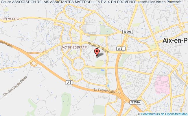 plan association Association Relais Assistantes Maternelles D'aix-en-provence Aix-en-Provence