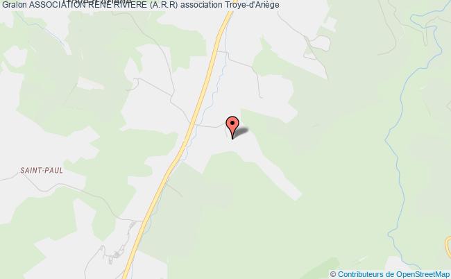 plan association Association Rene Riviere (a.r.r) Troye-d'Ariège