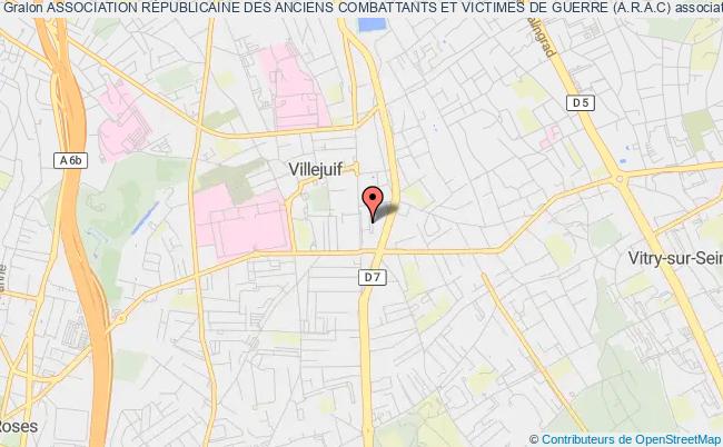 ASSOCIATION RÉPUBLICAINE DES ANCIENS COMBATTANTS ET VICTIMES DE GUERRE (A.R.A.C)