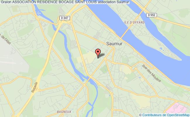 plan association Association Residence Bocage Saint Louis Saumur