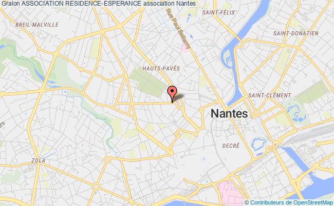 plan association Association Residence-esperance Nantes