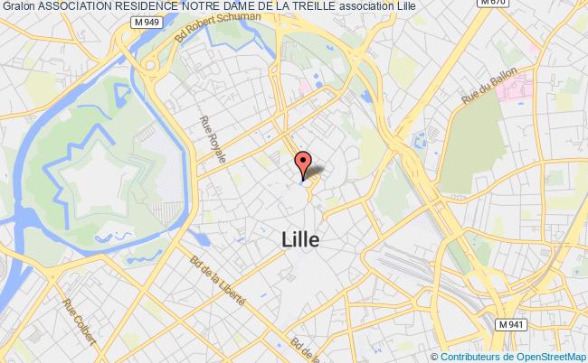 plan association Association Residence Notre Dame De La Treille Lille