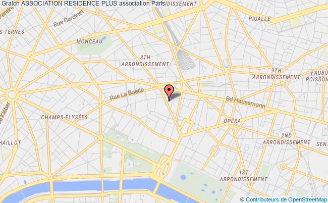 plan association Association Residence Plus Paris