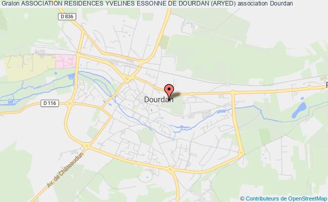 plan association Association Residences Yvelines Essonne De Dourdan (aryed) Dourdan