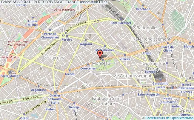 plan association Association Resonnance France Paris