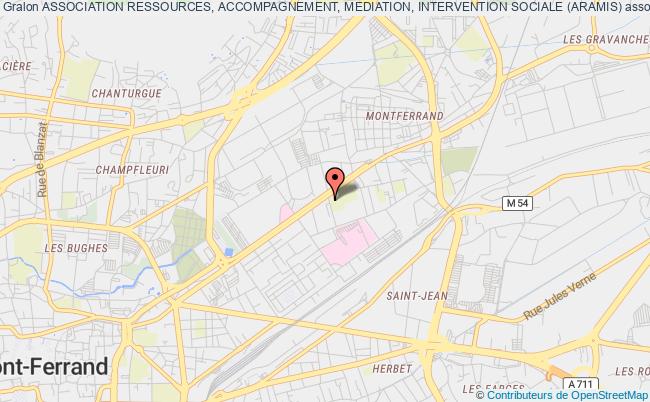 plan association Association Ressources, Accompagnement, Mediation, Intervention Sociale (aramis) Clermont-Ferrand