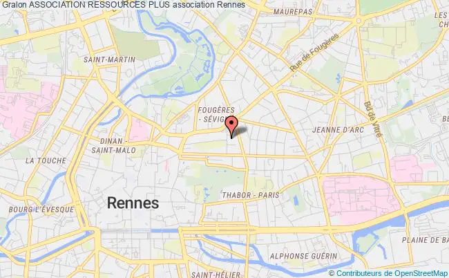 plan association Association Ressources Plus Rennes