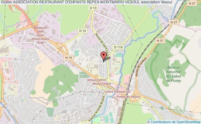 plan association Association Restaurant D'enfants Repes-montmarin Vesoul Vesoul