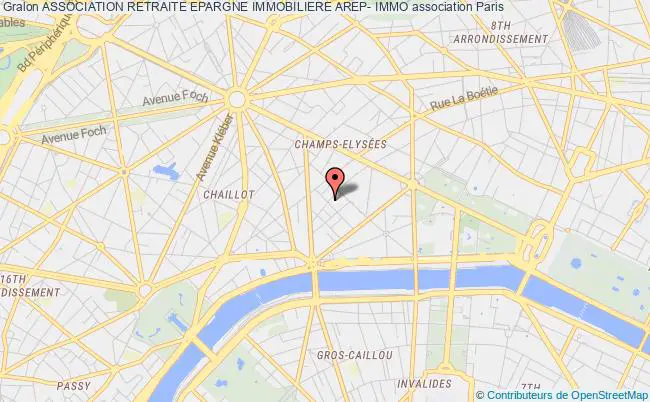 plan association Association Retraite Epargne Immobiliere Arep- Immo Paris