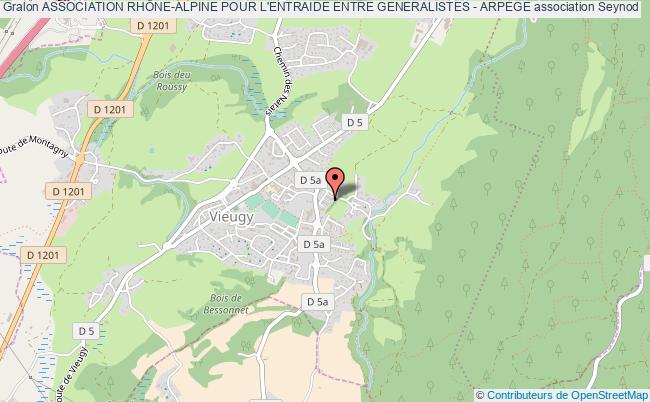 ASSOCIATION RHÔNE-ALPINE POUR L'ENTRAIDE ENTRE GENERALISTES - ARPEGE