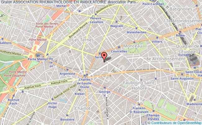 plan association Association Rhumathologie En Ambulatoire Paris