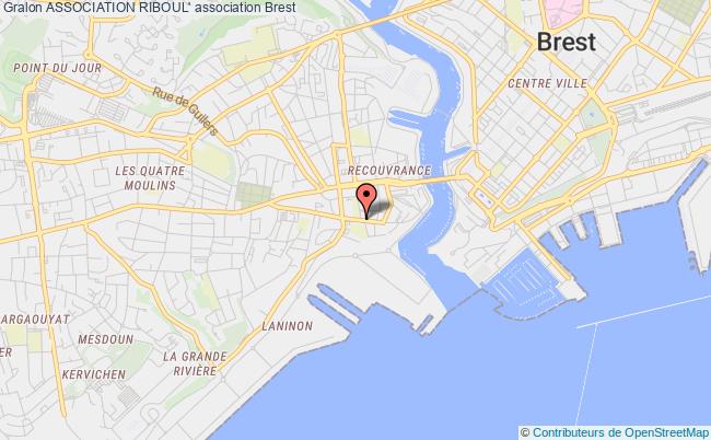 plan association Association Riboul' Brest