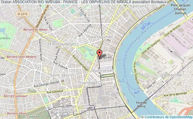 plan association Association Rio Mavuba - France - Les Orphelins De Makala Bordeaux