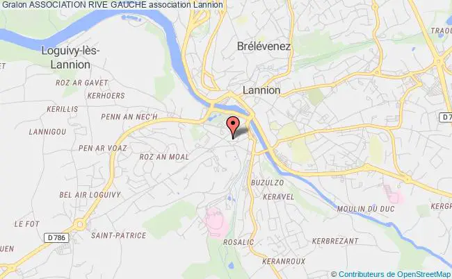plan association Association Rive Gauche Lannion
