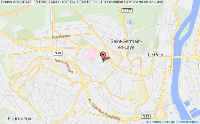 plan association Association Riverains Hopital Centre Ville Saint-Germain-en-Laye