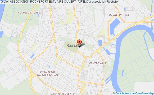 plan association Association Rochefort Estuaire Ouvert (a.r.e.o .) Rochefort