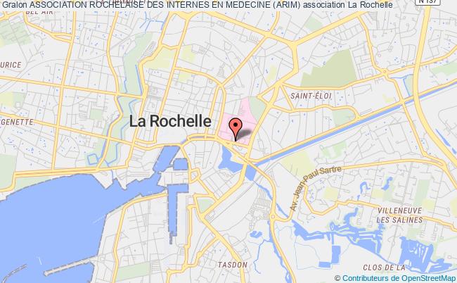 plan association Association Rochelaise Des Internes En Medecine (arim) La Rochelle