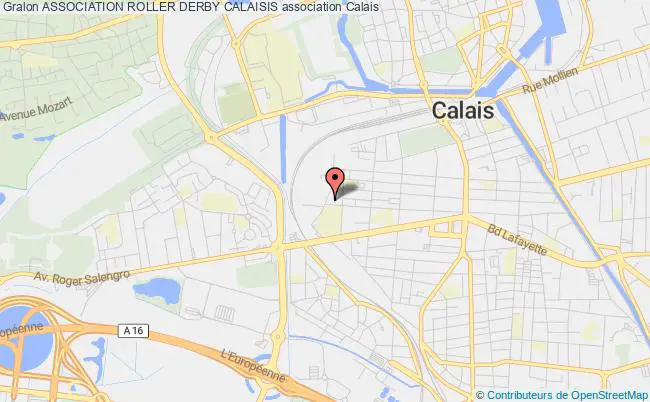 plan association Association Roller Derby Calaisis Calais