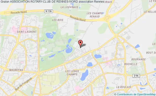 plan association Association Rotary-club De Rennes-nord Rennes