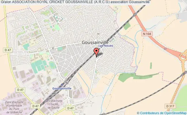 plan association Association Royal Cricket Goussainville (a.r.c.g) Goussainville