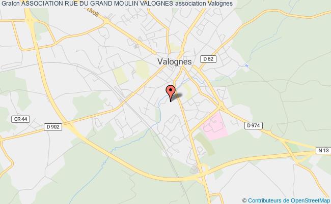 plan association Association Rue Du Grand Moulin Valognes Valognes