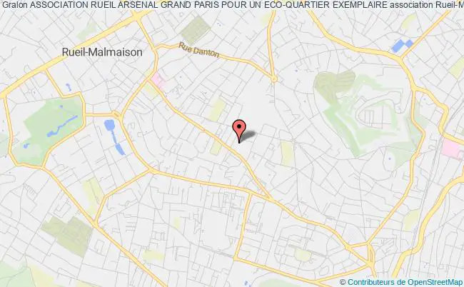 plan association Association Rueil Arsenal Grand Paris Pour Un Eco-quartier Exemplaire Rueil-Malmaison
