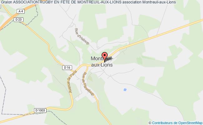 ASSOCIATION RUGBY EN FÊTE DE MONTREUIL-AUX-LIONS