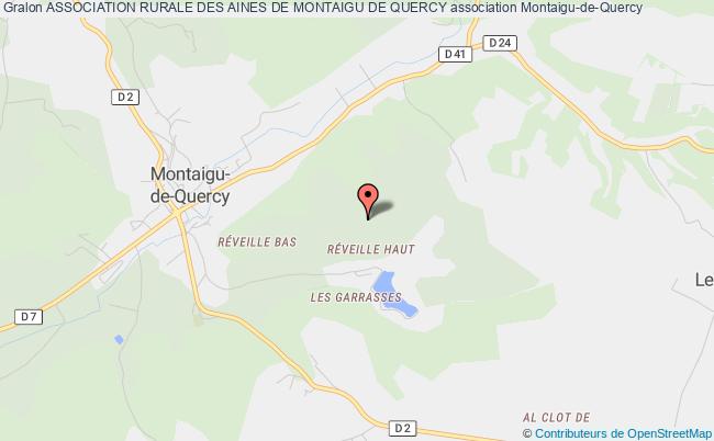 plan association Association Rurale Des Aines De Montaigu De Quercy Montaigu-de-Quercy