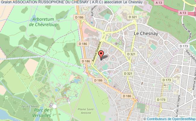 plan association Association Russophone Du Chesnay ( A.r.c) Le    Chesnay