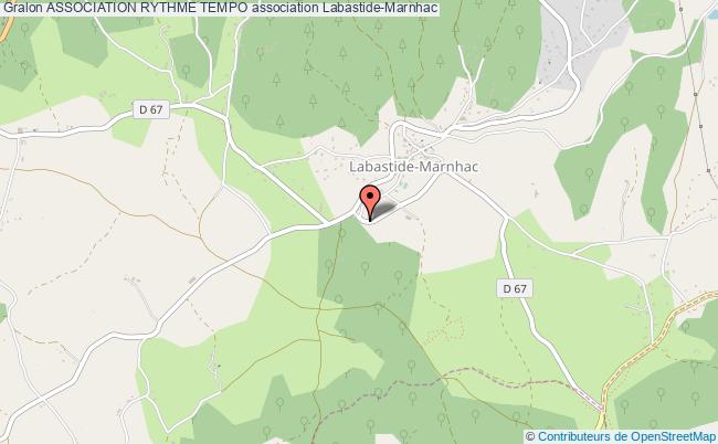 plan association Association Rythme Tempo Labastide-Marnhac