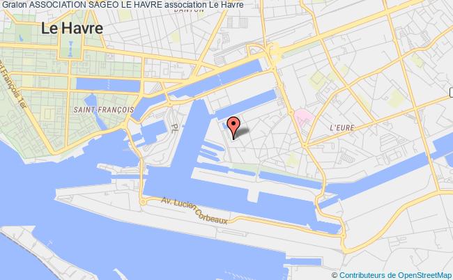 plan association Association Sageo Le Havre Havre