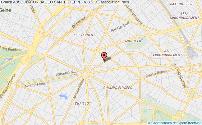 plan association Association Sageo Sante Dieppe (a.s.s.d.) Paris