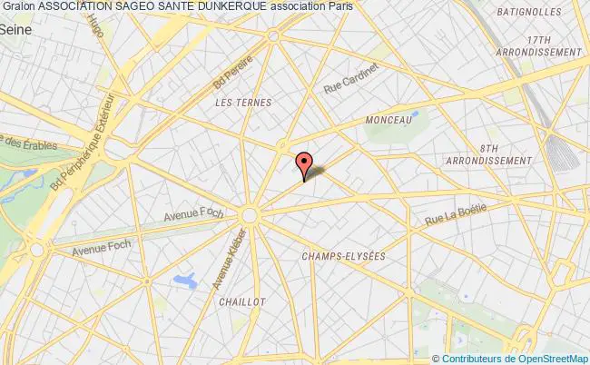 plan association Association Sageo Sante Dunkerque PARIS