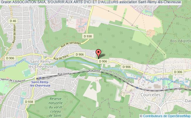 plan association Association Saia, S'ouvrir Aux Arts D'ici Et D'ailleurs Saint-Rémy-lès-Chevreuse