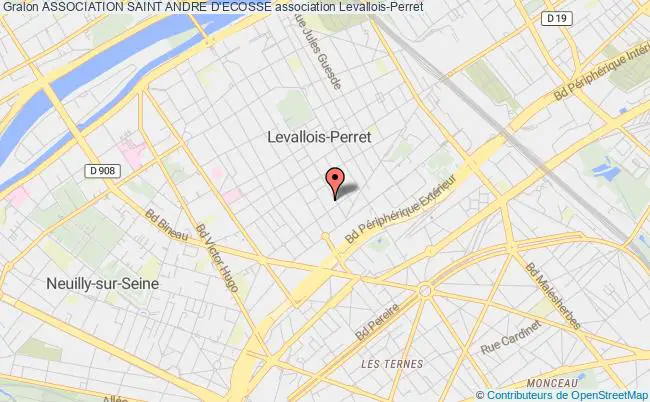 plan association Association Saint Andre D'ecosse Levallois-Perret