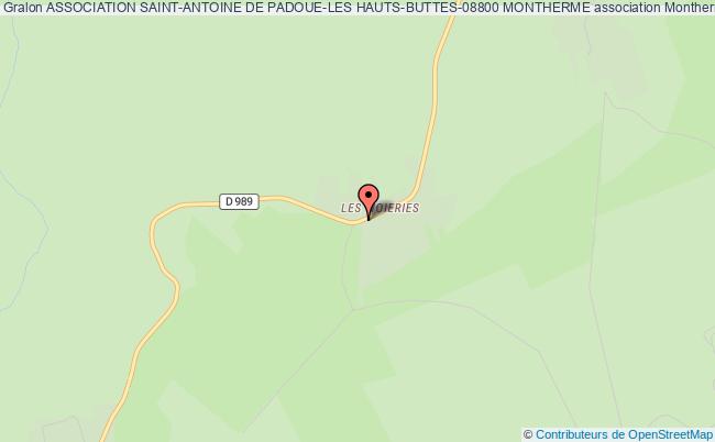 plan association Association Saint-antoine De Padoue-les Hauts-buttes-08800 Montherme Monthermé