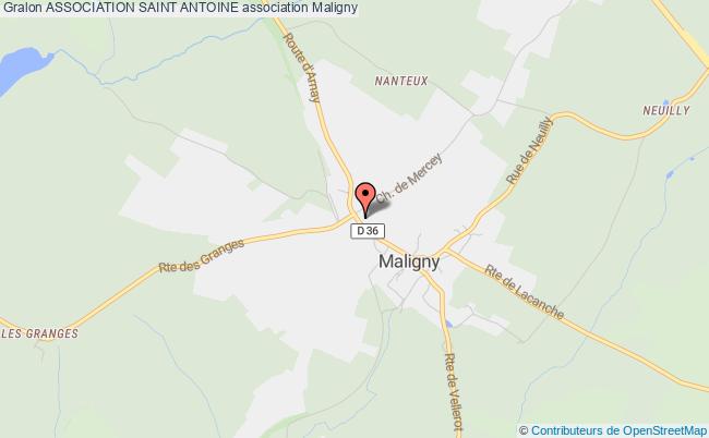 plan association Association Saint Antoine Maligny