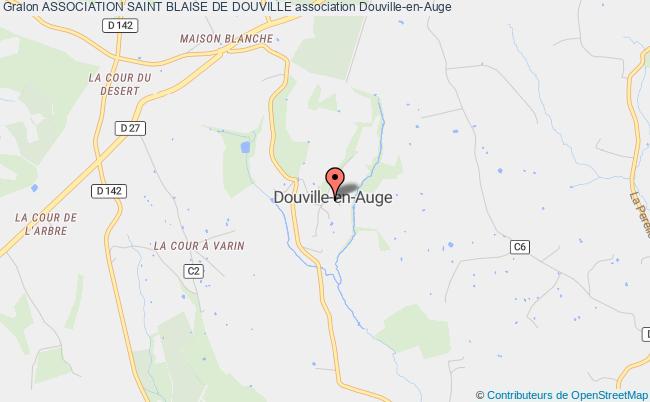 plan association Association Saint Blaise De Douville Douville-en-Auge