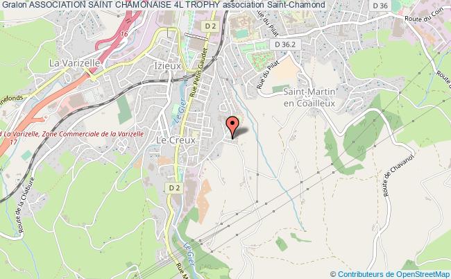 plan association Association Saint Chamonaise 4l Trophy Saint-Chamond