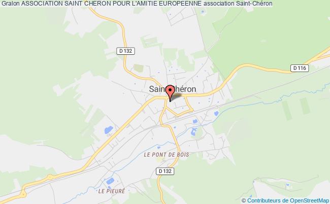 plan association Association Saint Cheron Pour L'amitie Europeenne Saint-Chéron
