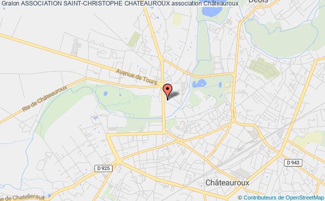 plan association Association Saint-christophe Chateauroux Châteauroux