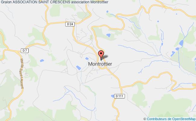 plan association Association Saint Crescens Montrottier