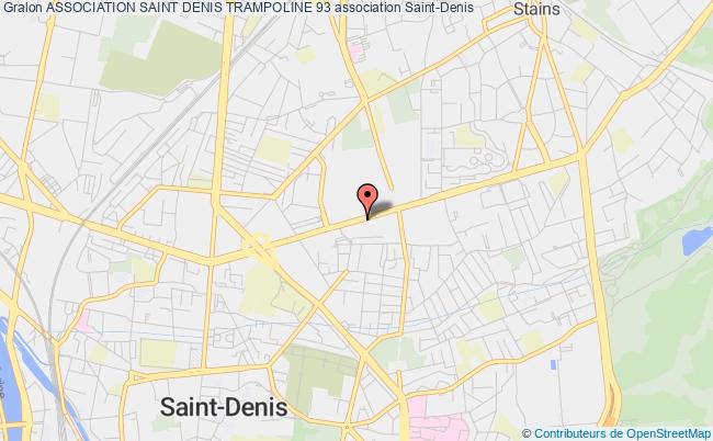 plan association Association Saint Denis Trampoline 93 Saint-Denis