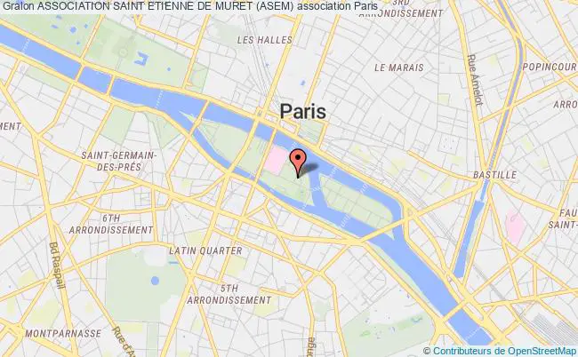 plan association Association Saint Etienne De Muret (asem) Paris